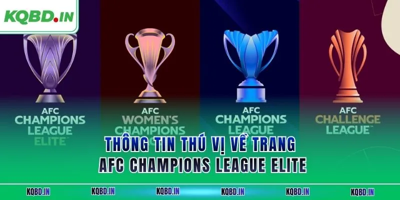 Vô Địch Châu Á 14 Thông tin thú vị về trong AFC Champions League Elite